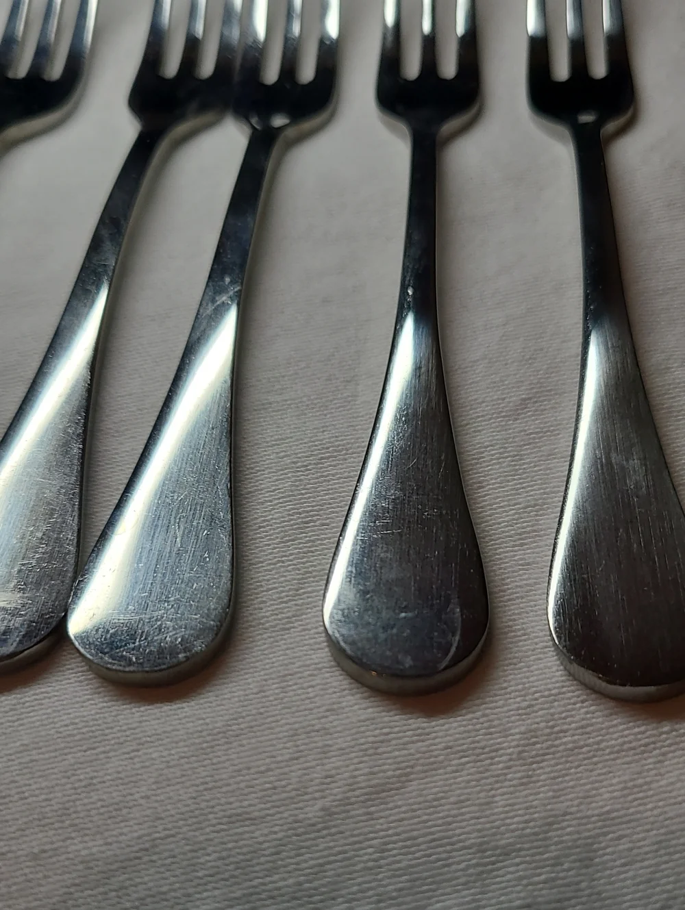 Cambrige Stainless China, Forks 6, Flatware